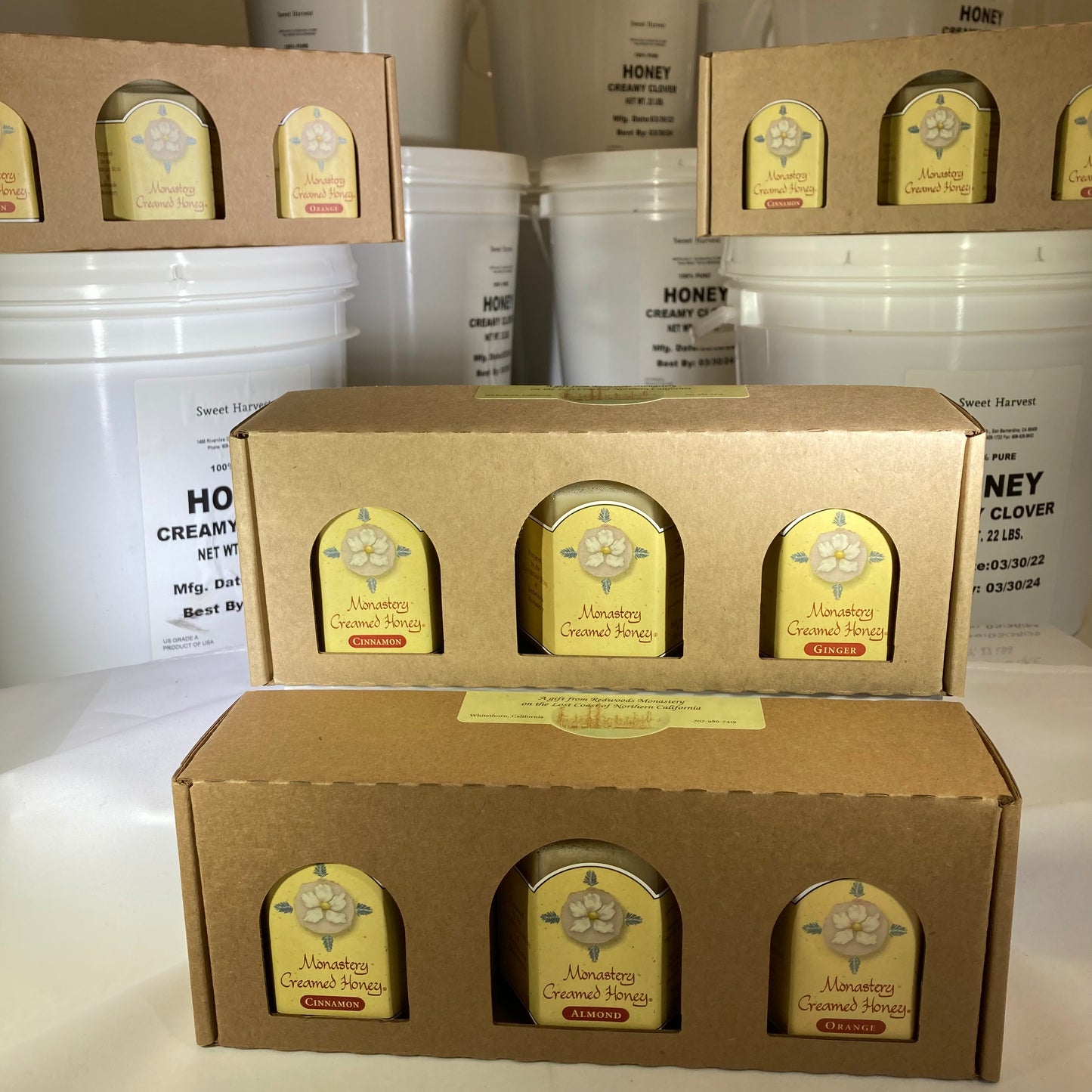 Monastery Creamed Honey® - Four Gift Boxes