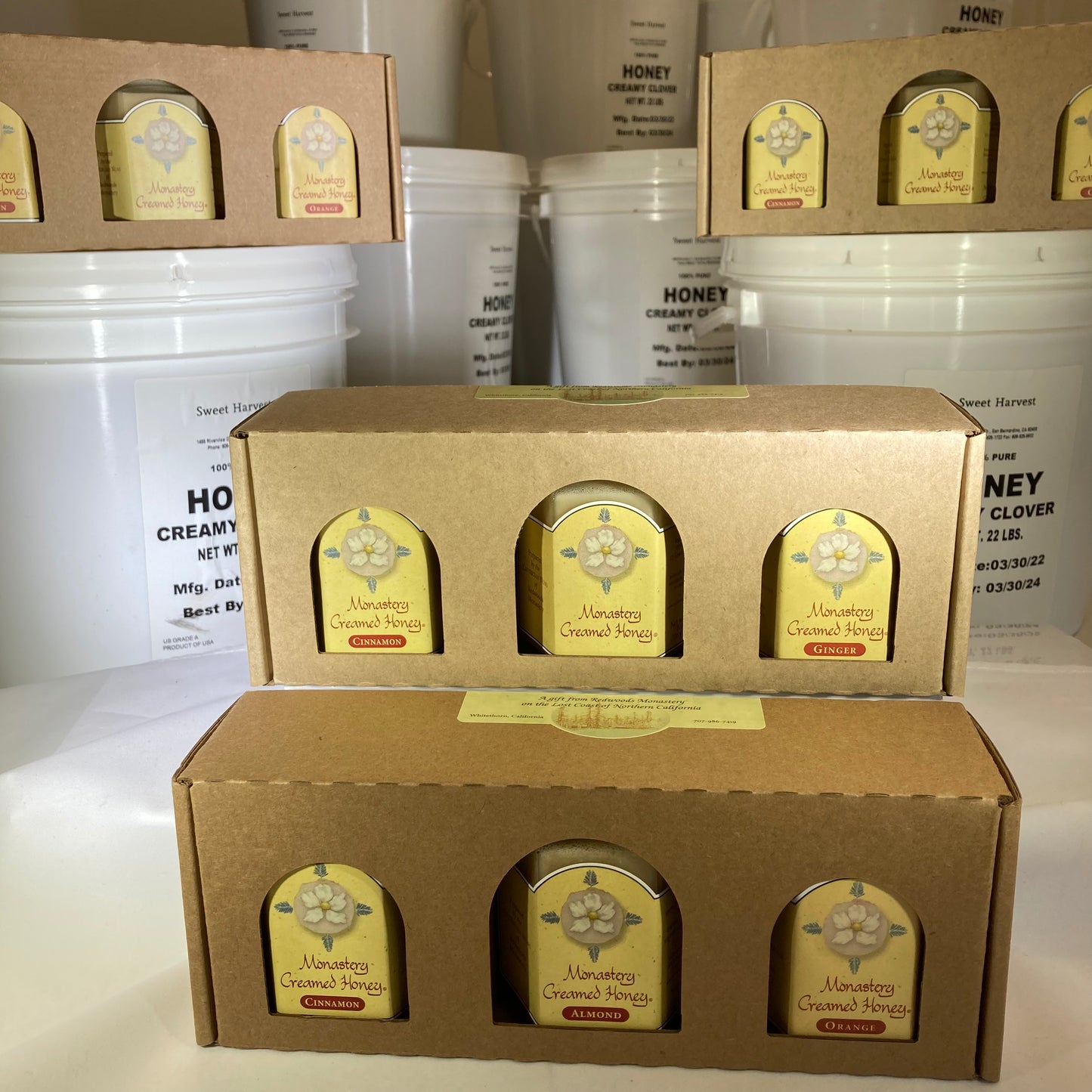 Monastery Creamed Honey®  - Four Gift Boxes