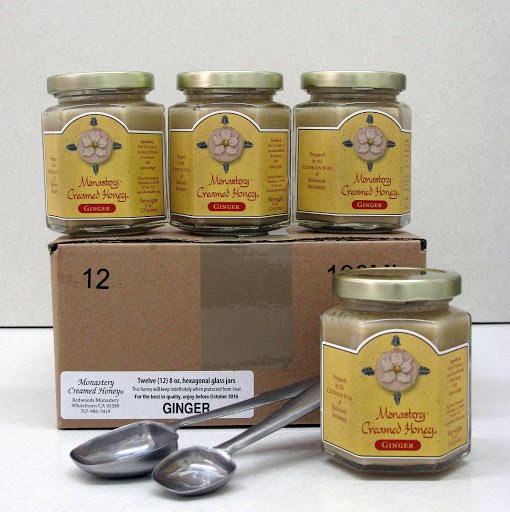 Case of Monastery Creamed Honey